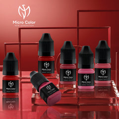 New Generation Micro Color Set Permanent Makeup Pigment Optimized Formula for Lip Blush Machine
