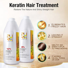 Premium Keratin Repair & Strengthening Shampoo – Smoothing, Hydrating & Anti-Frizz Formula for All Hair Types
